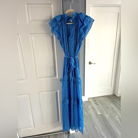 Sabina Musayev Blue Maxi Dress - Picture 3 of 5